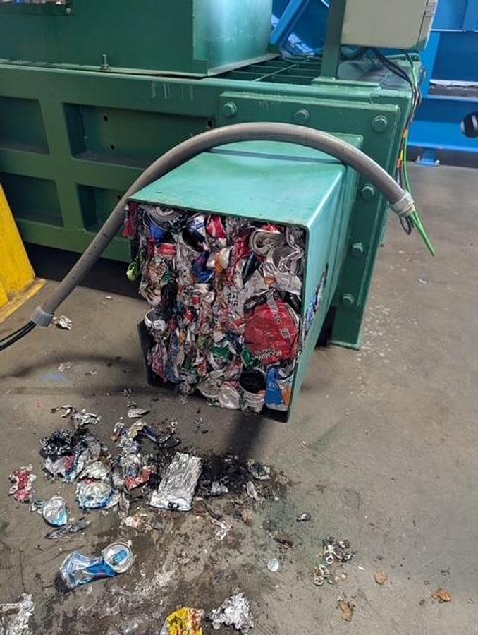 Used Can Briquetting Baler