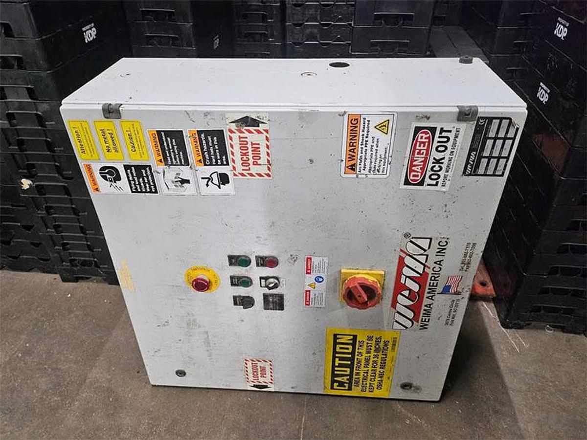 Used Weima 4 Shaft Shredder