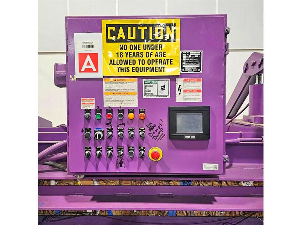 Used American Wide Mouth AT with Conveyor