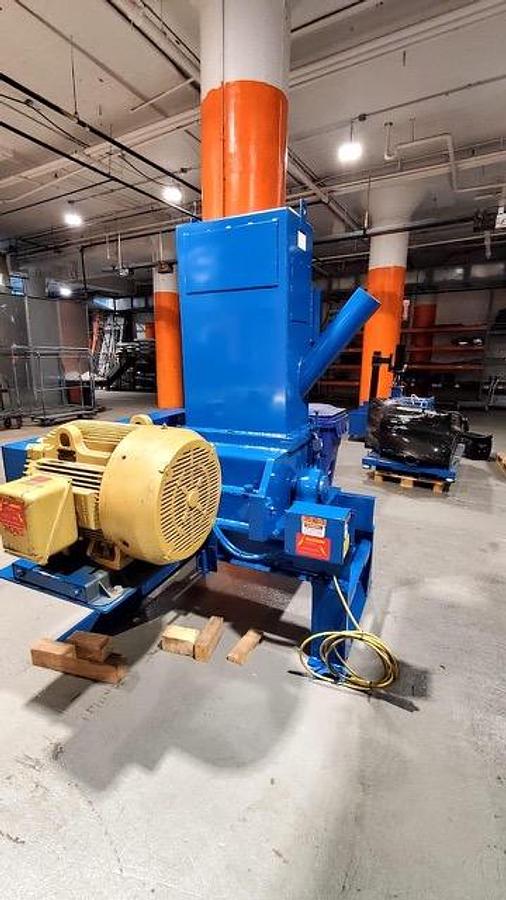 Used HOSOKAWA POLYMER SYSTEMS LOW PROFILE GRANULATOR