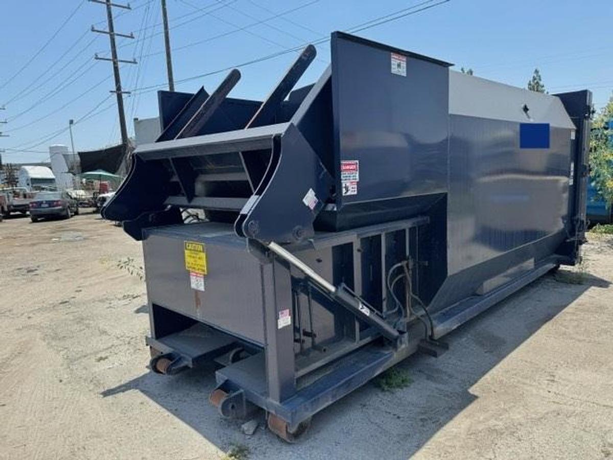 Used Cram-A-Lot Self-Contained Compactor