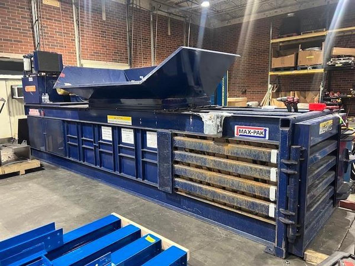 Used Max-Pak Closed Door Baler