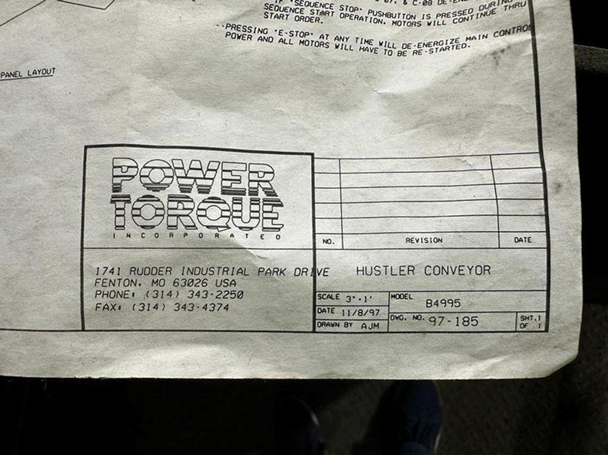 Used Power Torque INC. Pit Conveyor