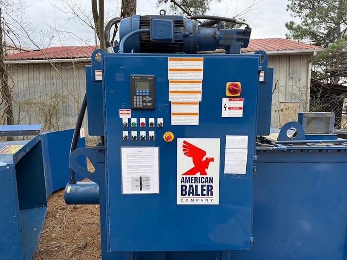 Used American Baler Manual Tie Horizontal Baler 