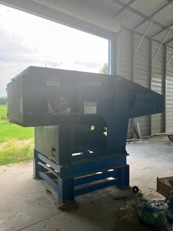 Used Vecoplan Film & Fiber Single Shaft Shredder