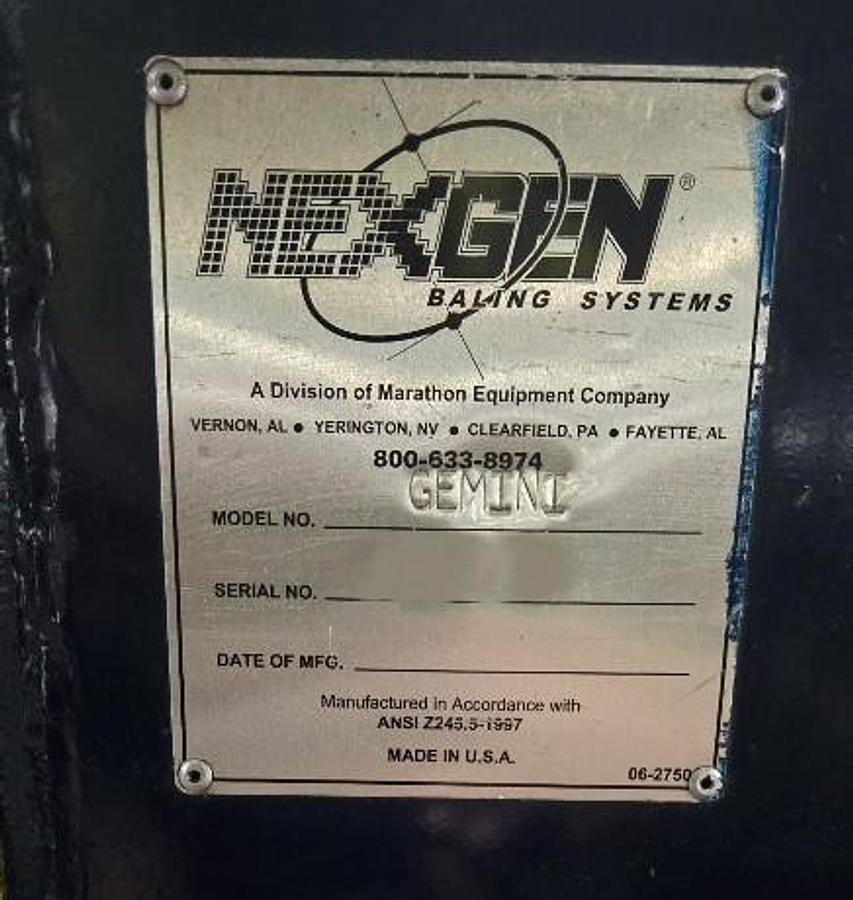Used Marathon Gemini 3560 Closed Door