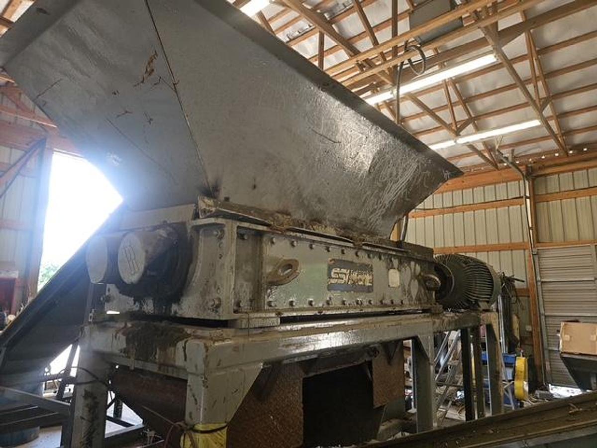 Used SSI Dual Shaft Shredder