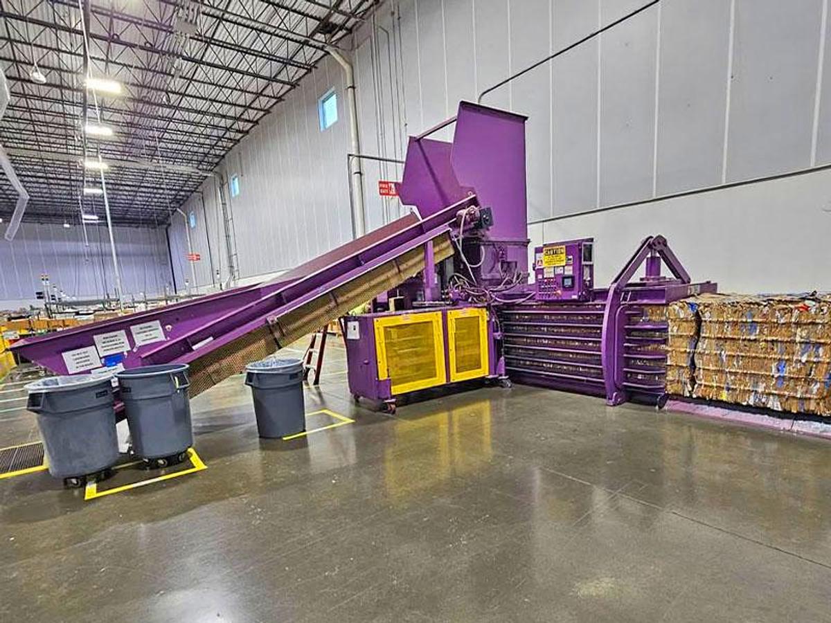 Used American Wide Mouth AT with Conveyor