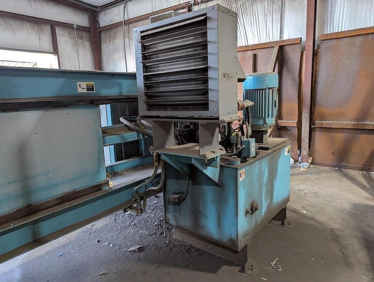 Used IPS AT Baler / Infeed Conveyor