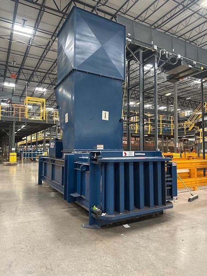 Used American Closed Door Full Eject Baler