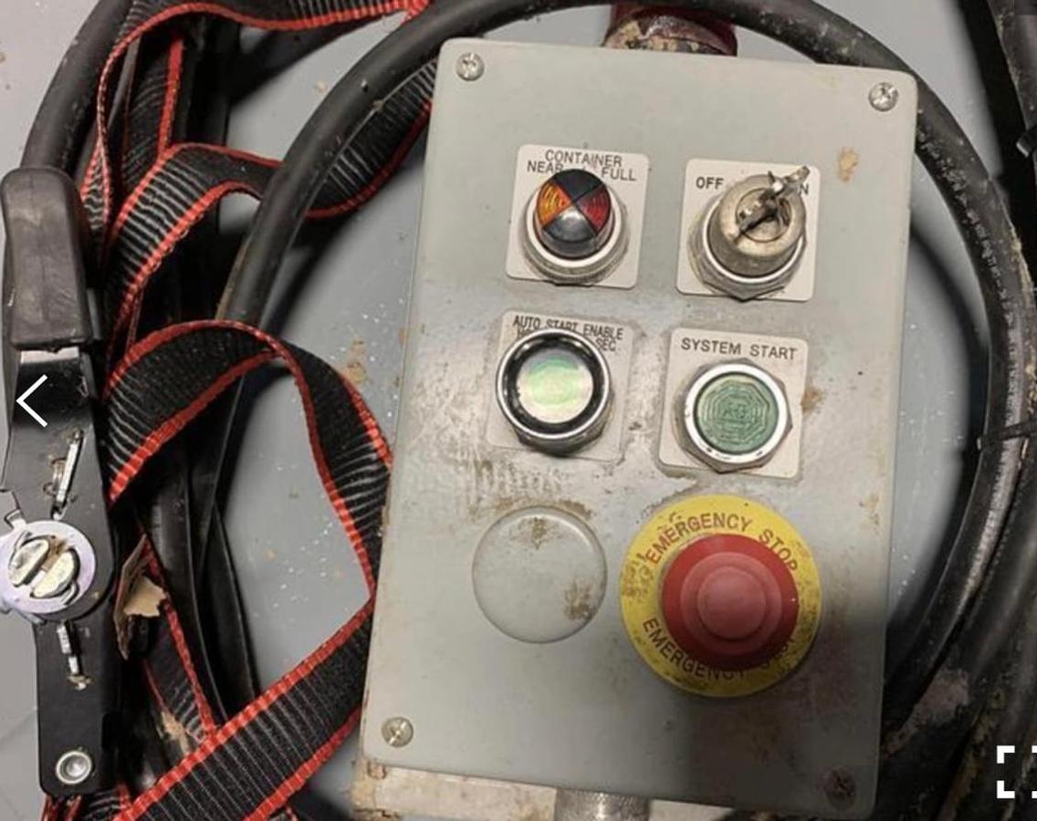 Used Sebright 4yd Stationary Compactor