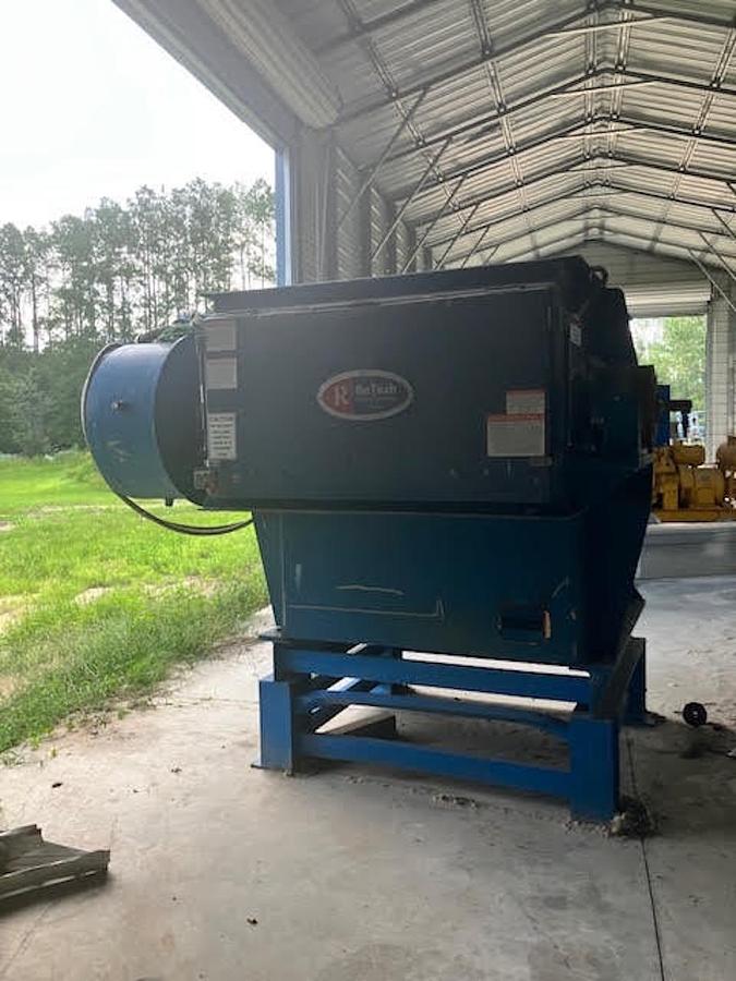 Used Vecoplan Film & Fiber Single Shaft Shredder