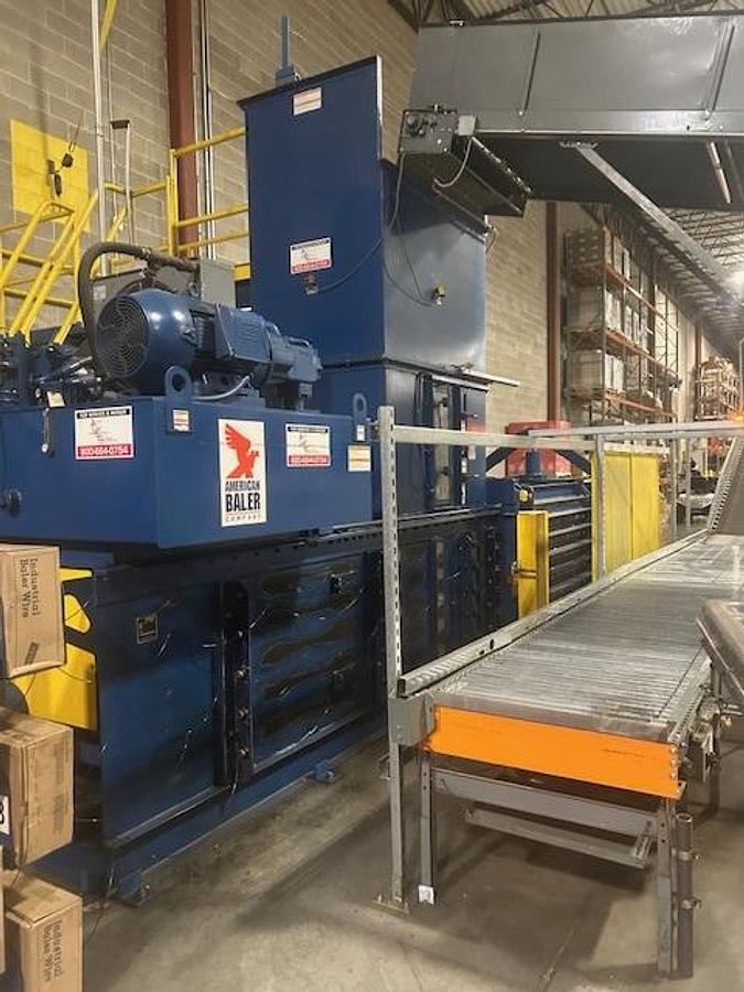 Used American Auto-Tie Baler