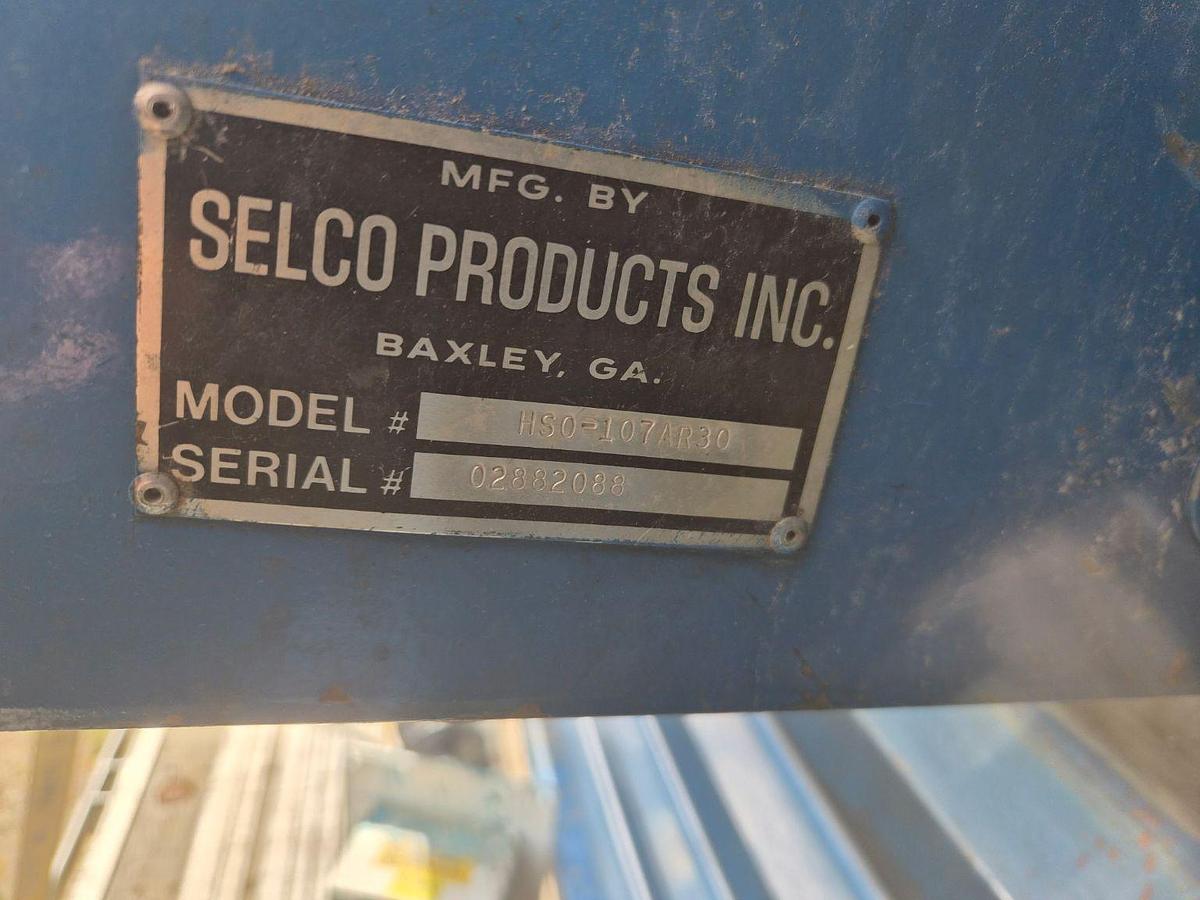 Used Cresswood Destroyer Single Rotor Shredder / Selco 30HP AT Baler