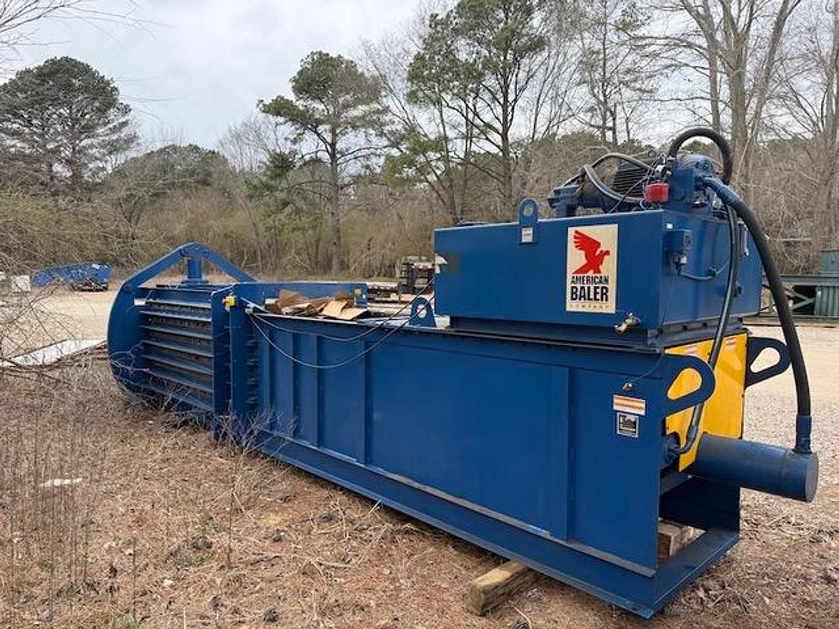 Used American Baler Manual Tie Horizontal Baler 