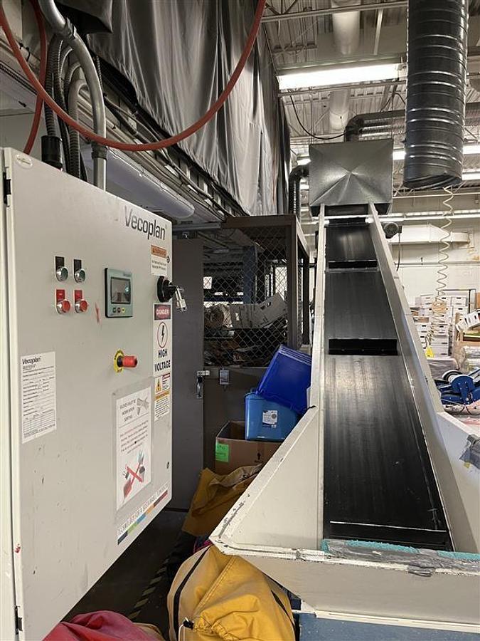 Used Vecoplan Single Rotary Shredder