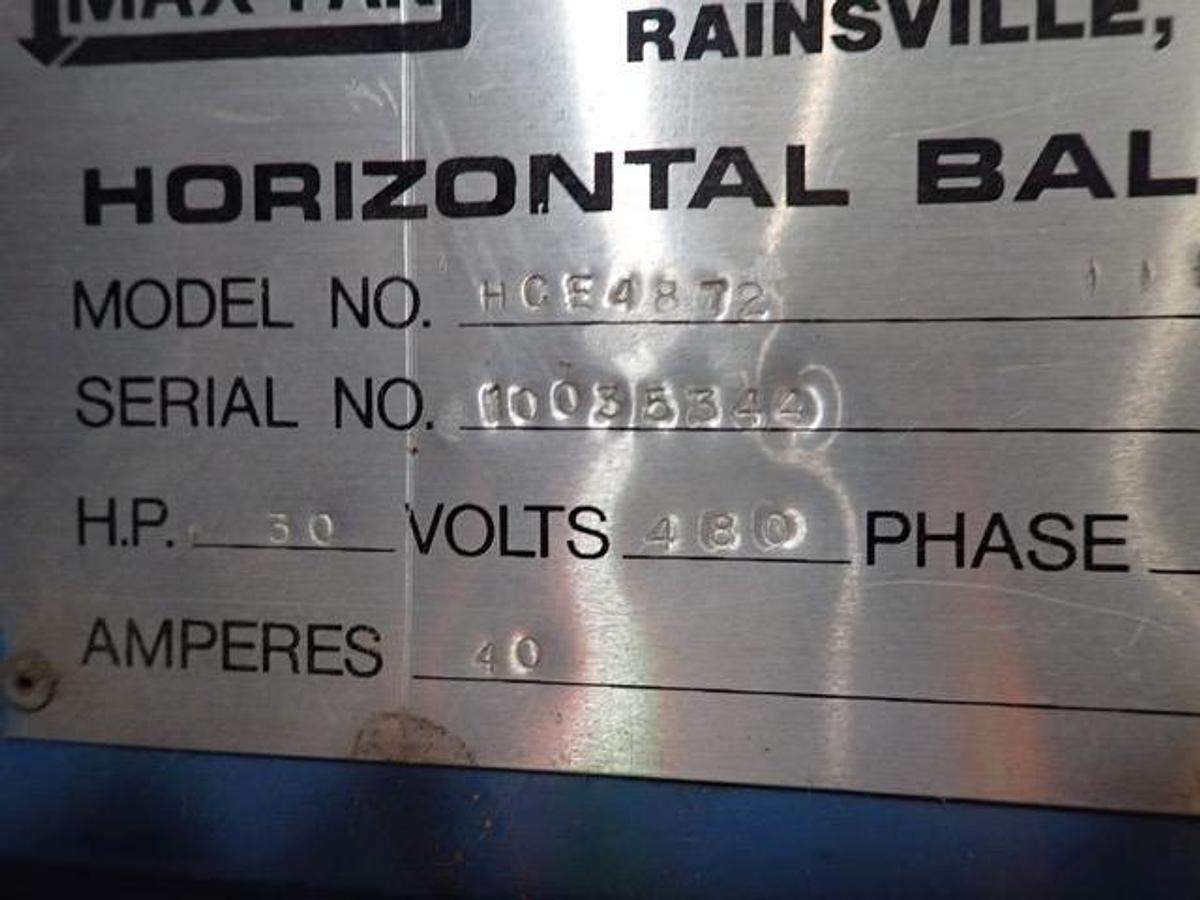 Used Max Pak Closed Door Baler