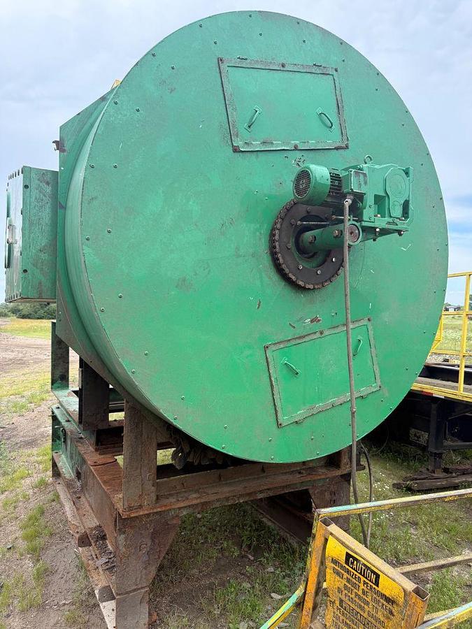 Used (2) CM Chip Shredders for Tires