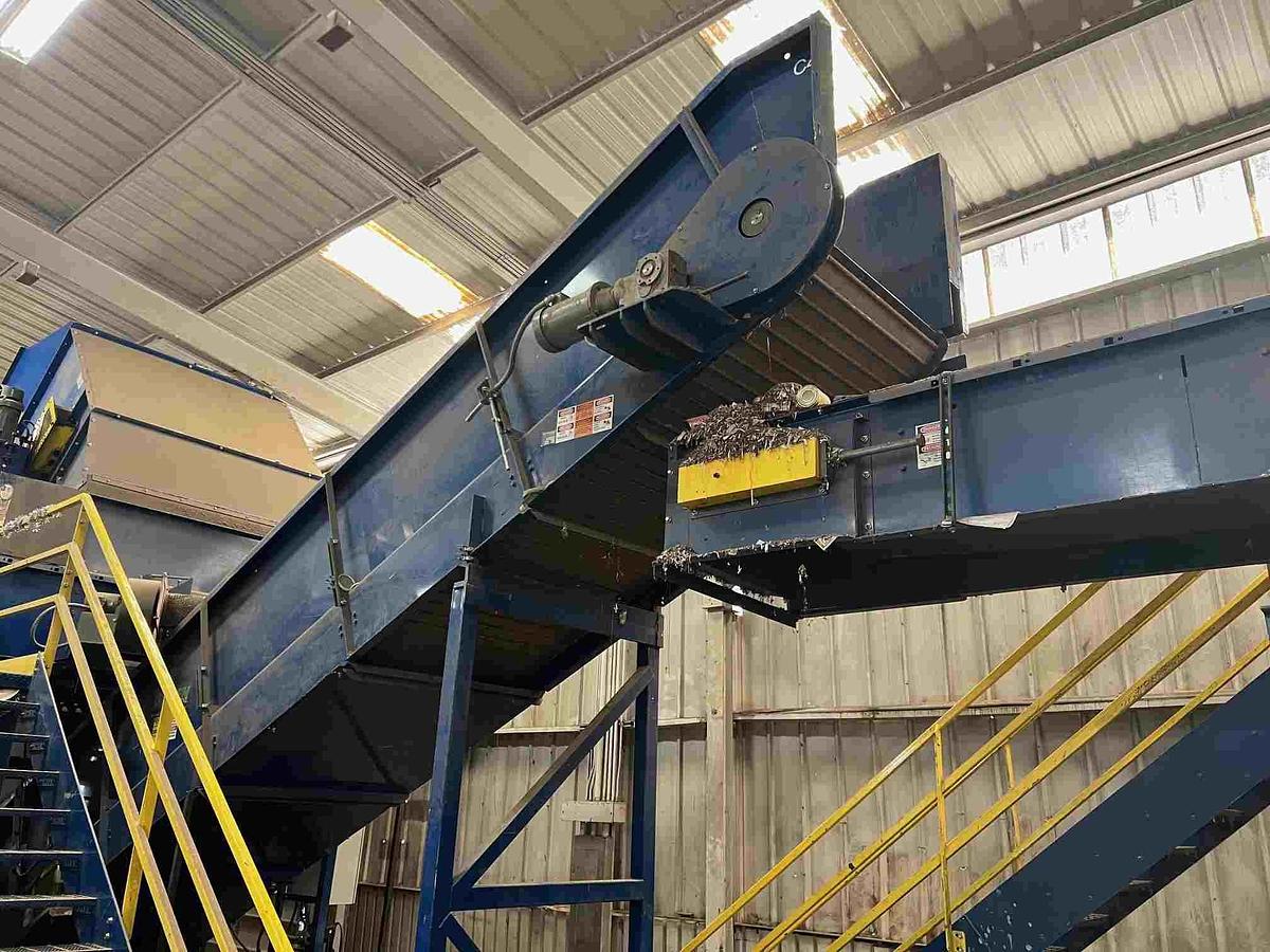 Used KWS Sort Line With Conveyors And Magnets