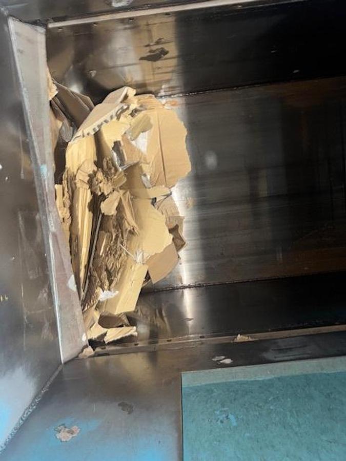 Used International Wide Mouth Closed Door Baler