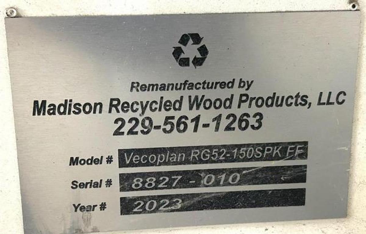 Used VECOPLAN FILM & FIBER SINGLE SHAFT SHREDDER