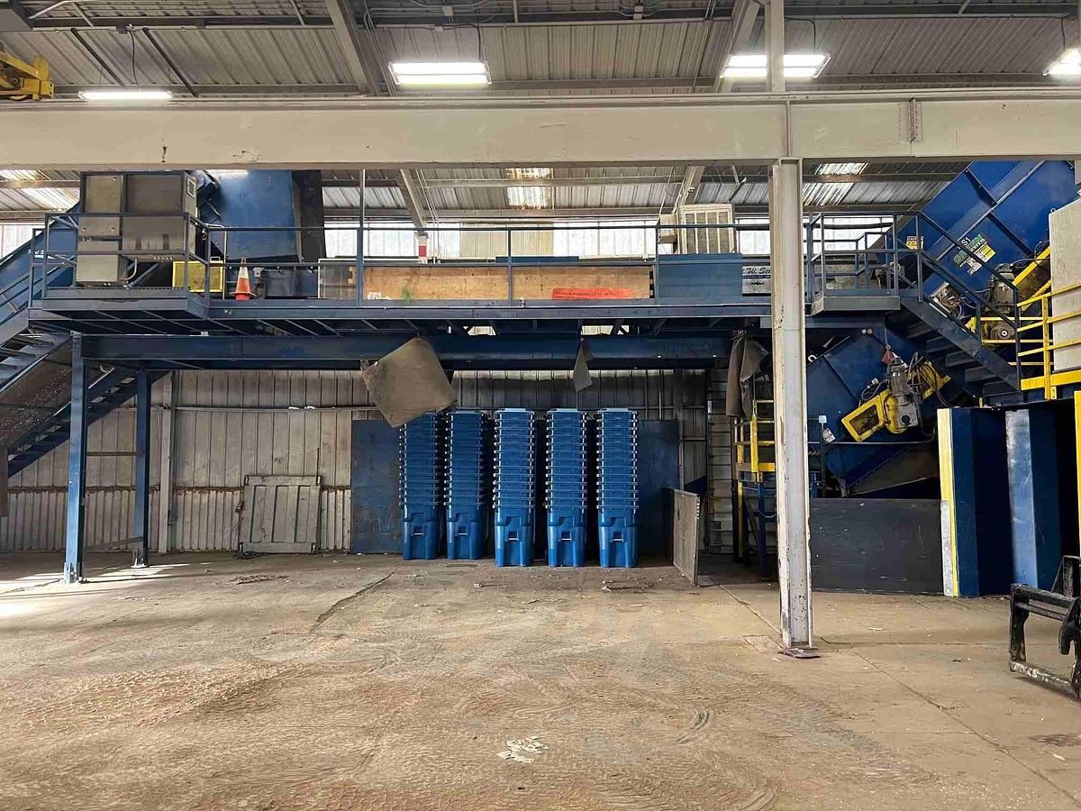 Used KWS Sort Line With Conveyors And Magnets