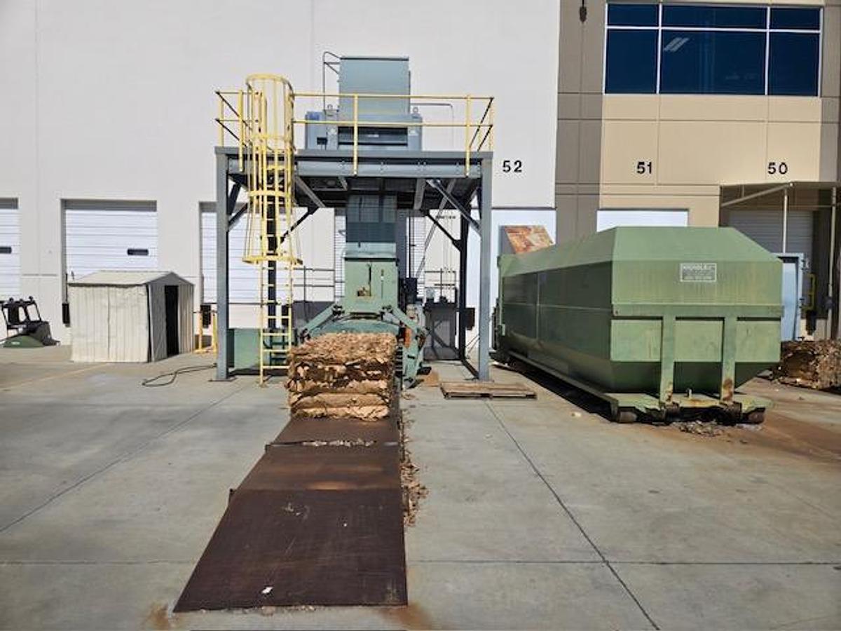 Used BloApco 5 Shaft Shredder