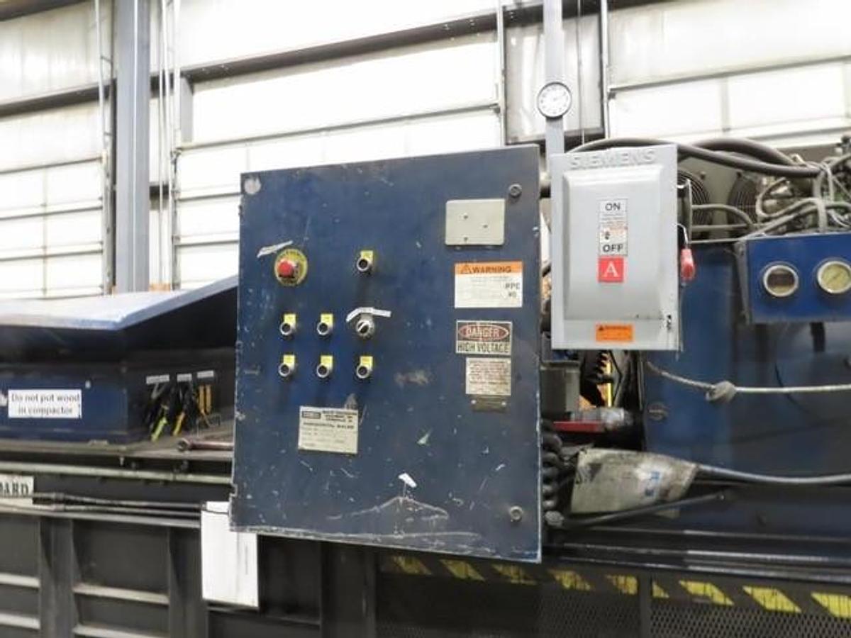 Used Max Pak Closed Door Baler