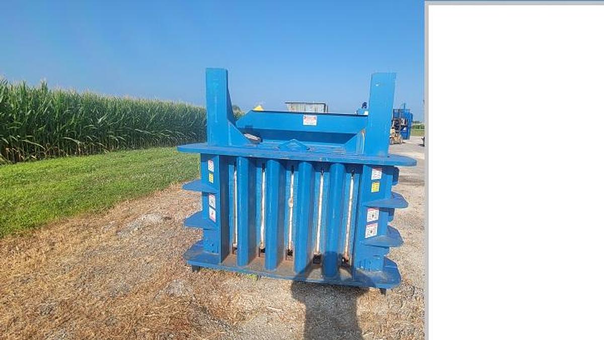 Used Excel Non-Ferrous Closed Door Baler