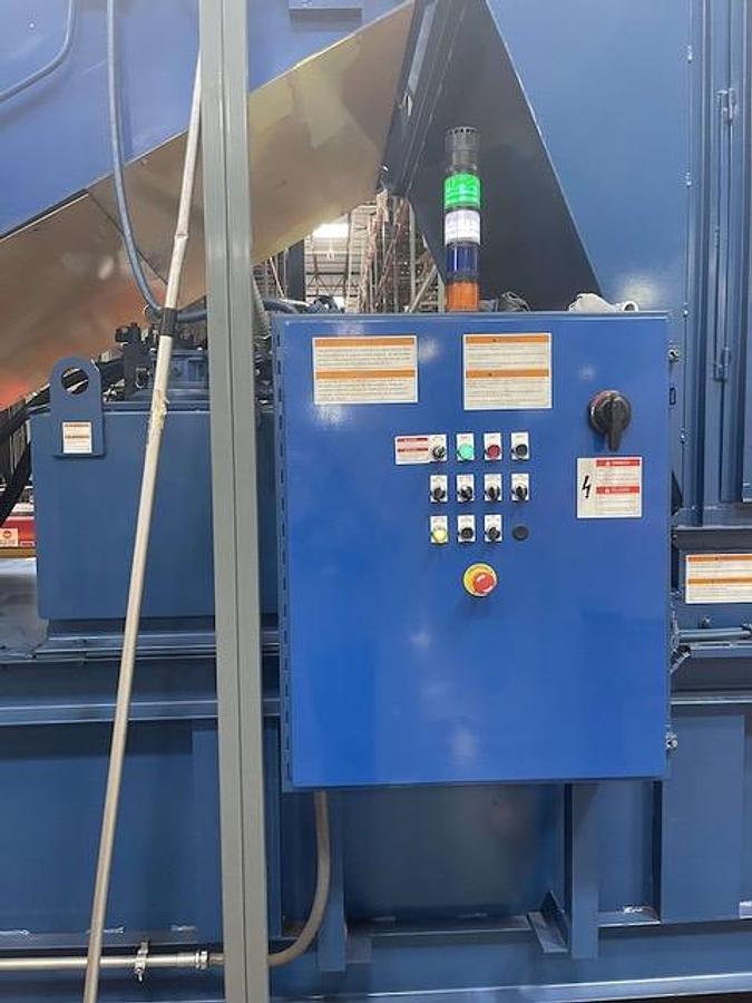 Used American Closed Door Full Eject Baler 