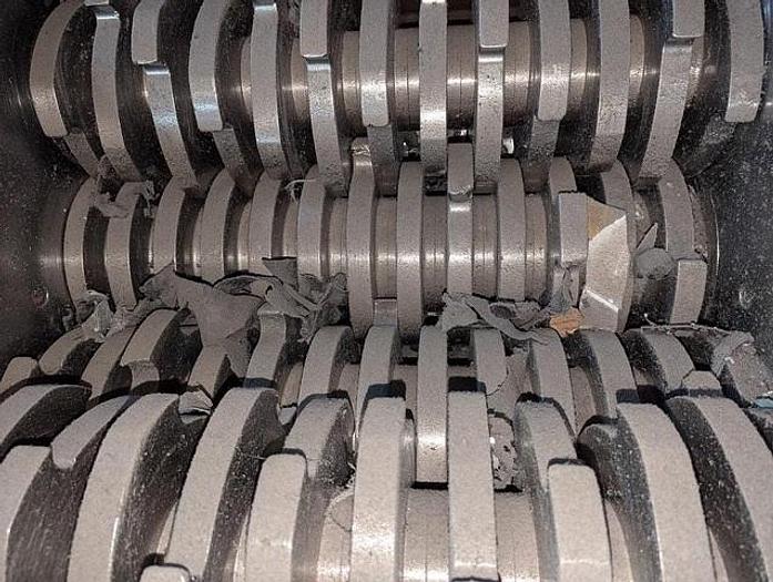 Used Untha Quad Shaft Shredder