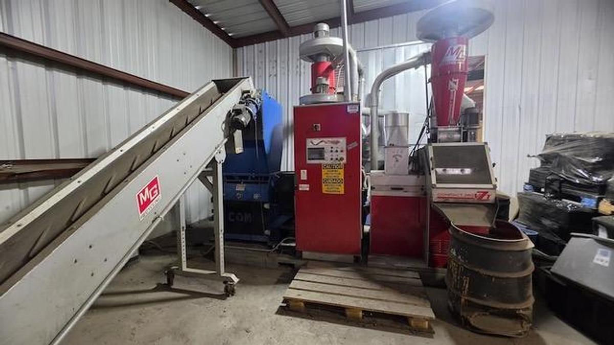Used MG Recycling 380VZT Cable Granulation Line