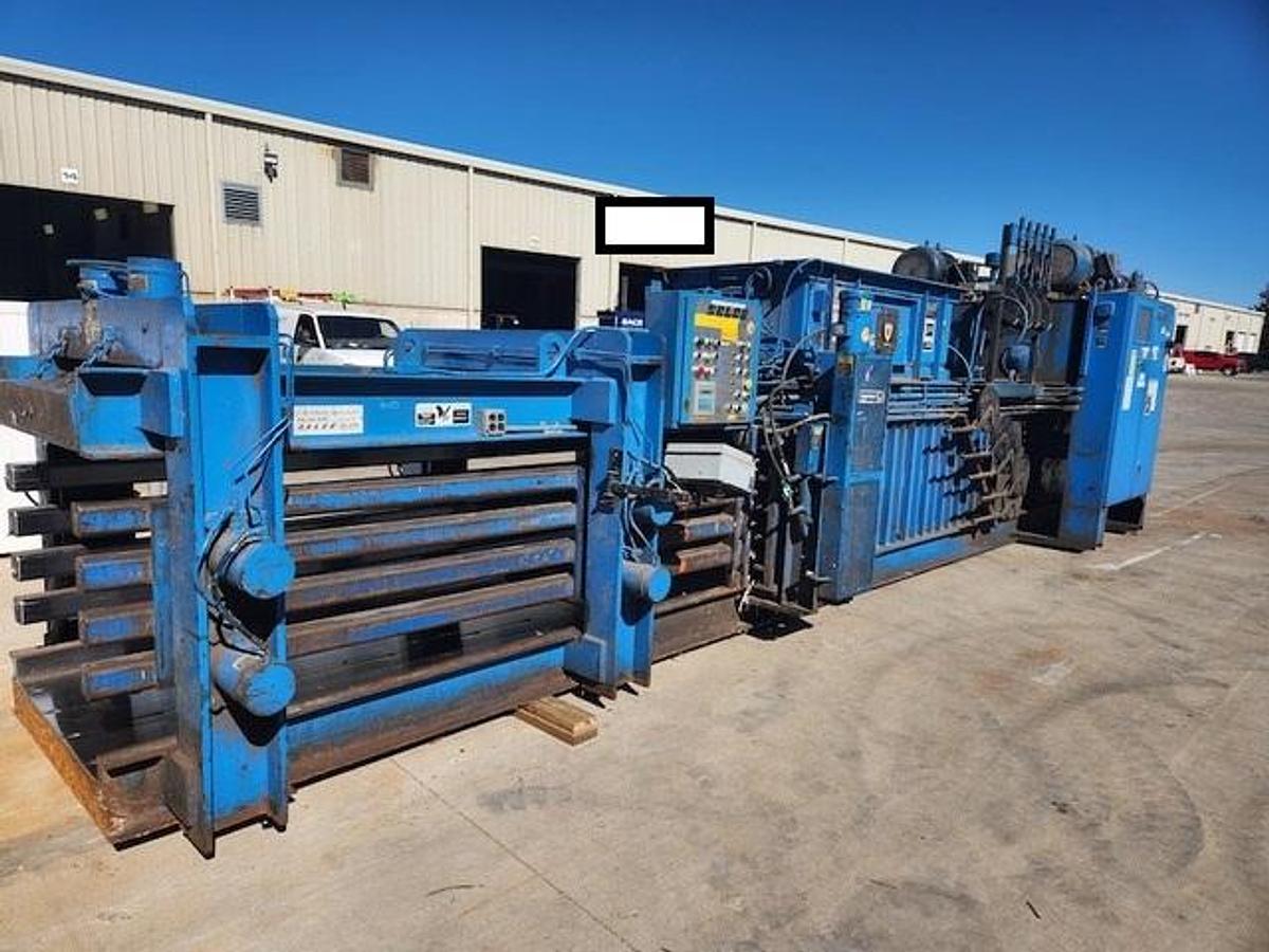 Used Selco Wide Mouth Auto-Tie Baler