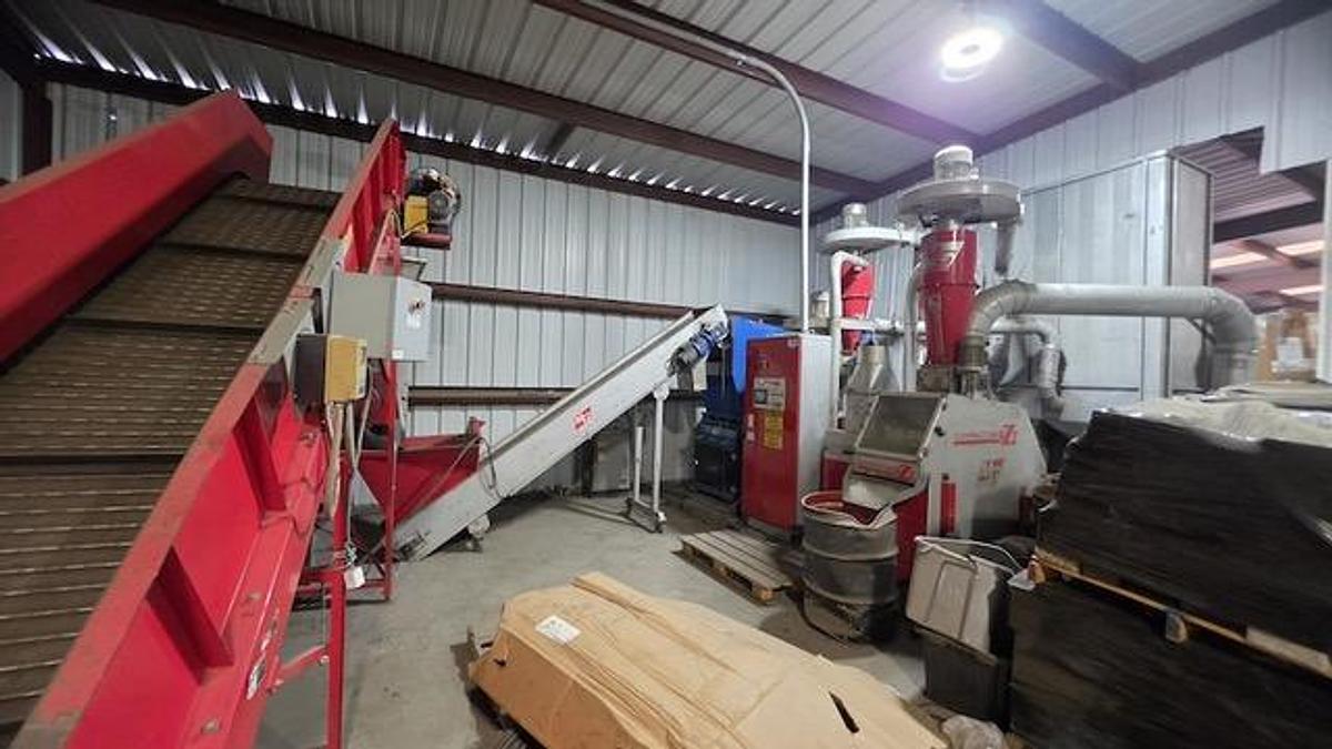 Used MG Recycling 380VZT Cable Granulation Line
