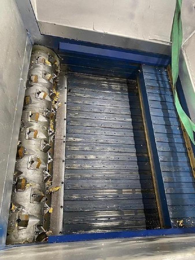 Used Weima Film & Fiber Single Shaft Shredder
