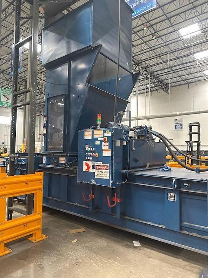 Used American Closed Door Full Eject Baler