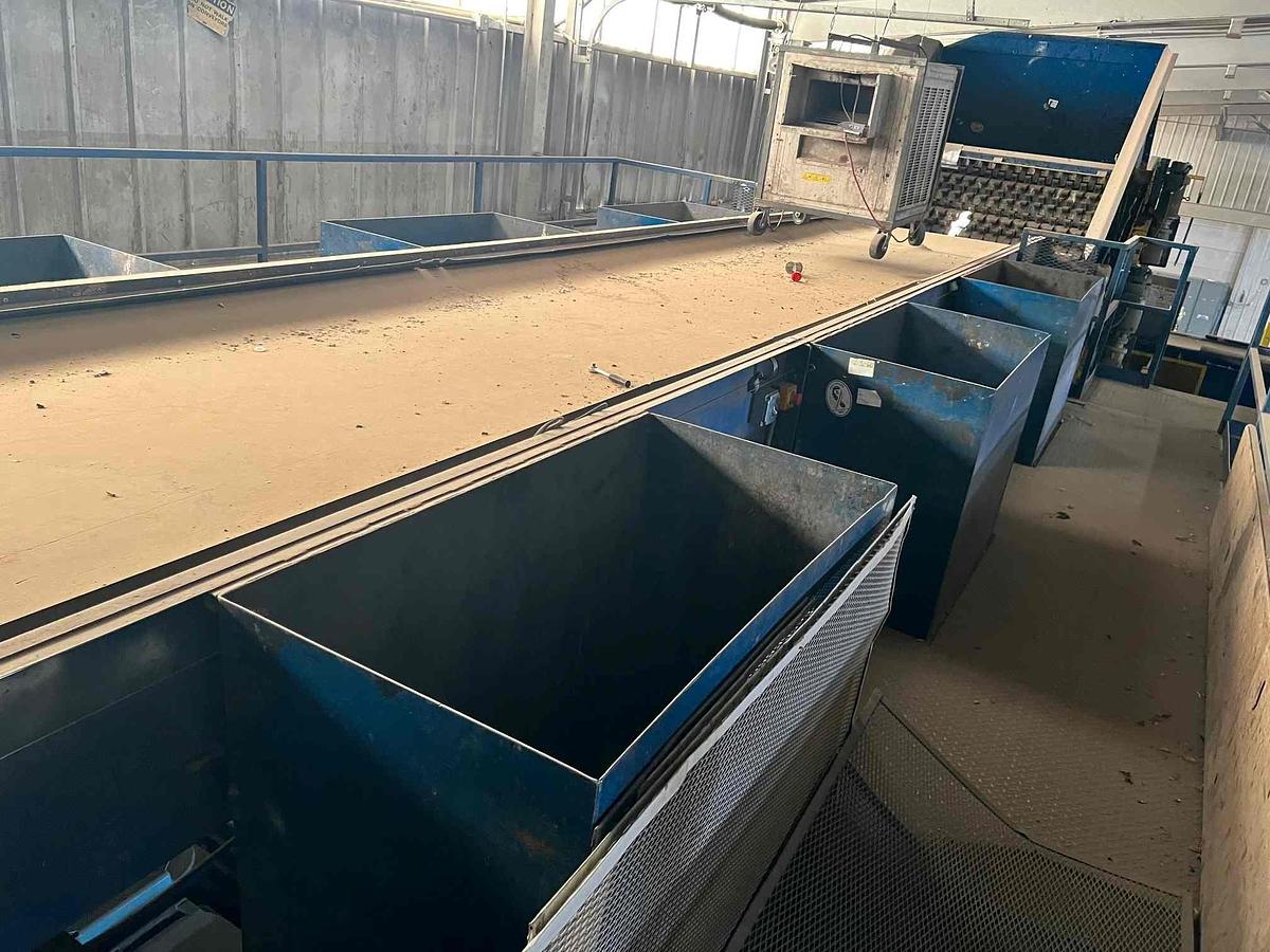 Used KWS Sort Line With Conveyors And Magnets