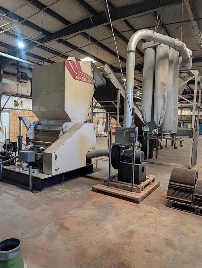 Used Cumberland Granulator / Conveyor