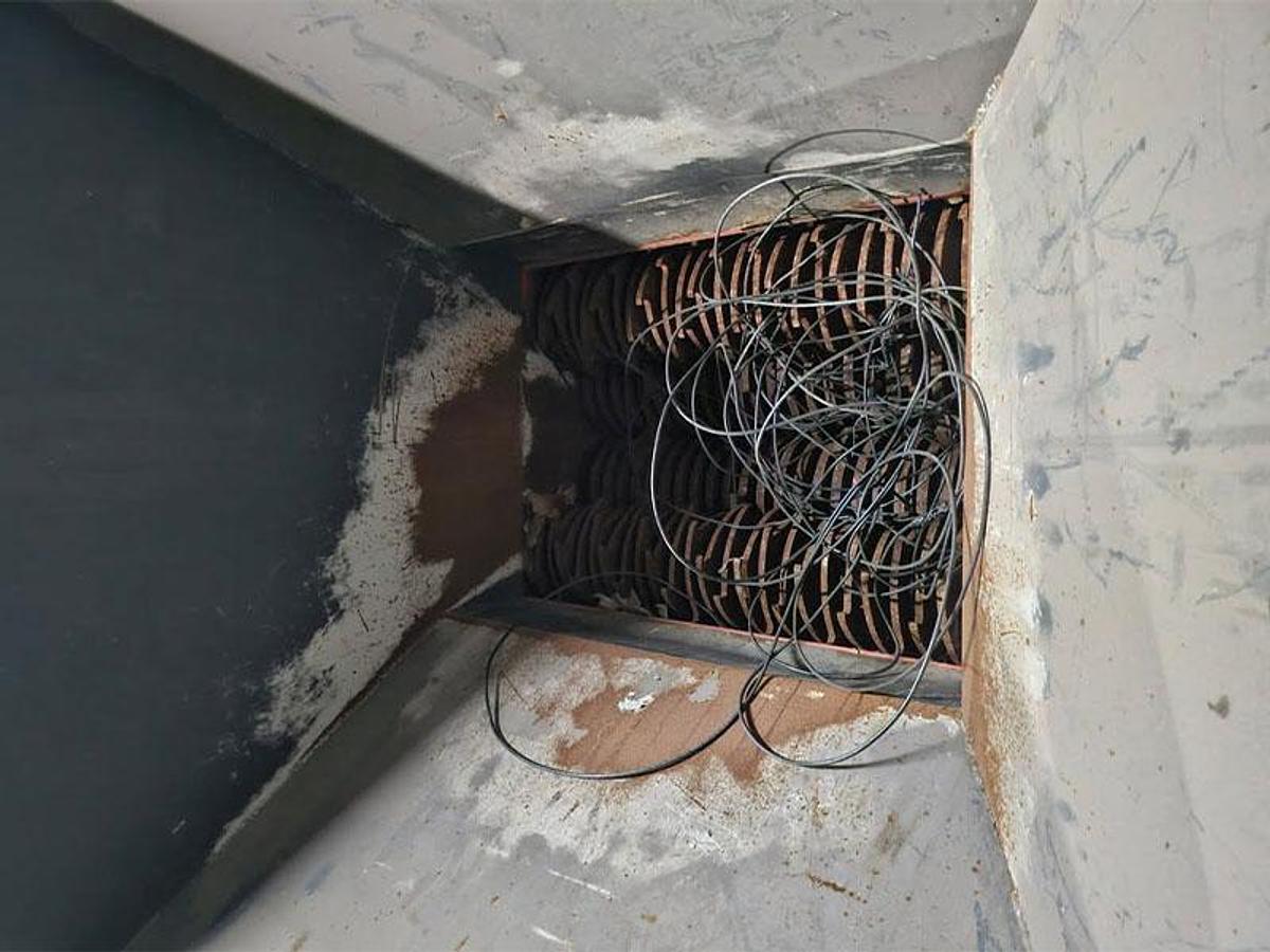 Used Weima 4 Shaft Shredder