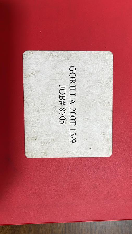 Used HARRIS GORILLA BALER