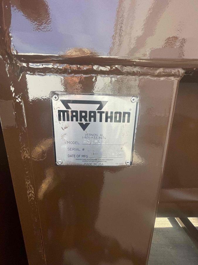 Used Marathon 3yd Auger Compactor & 40yd Receiver