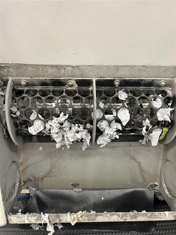Used Vecoplan Single Rotary Shredder