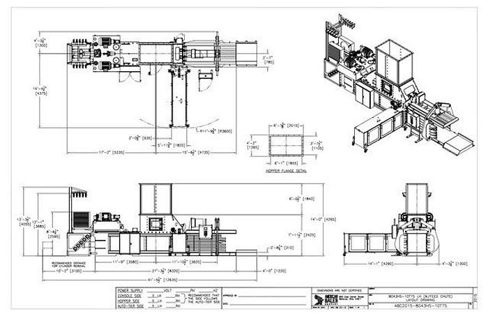 Used HORIZONTAL AUTO-TIE BALER