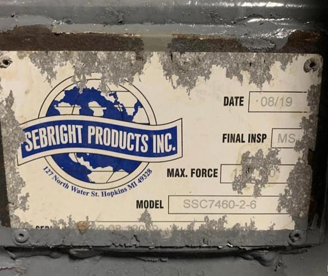 Used Sebright 4yd Stationary Compactor
