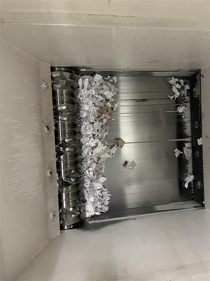 Used Vecoplan Single Rotary Shredder
