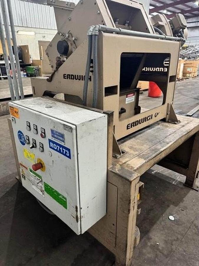 Used Erdwich Single Shaft Shredder