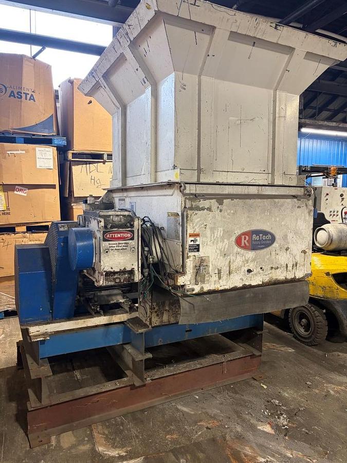 Used Vecoplan Single Rotor Shredder