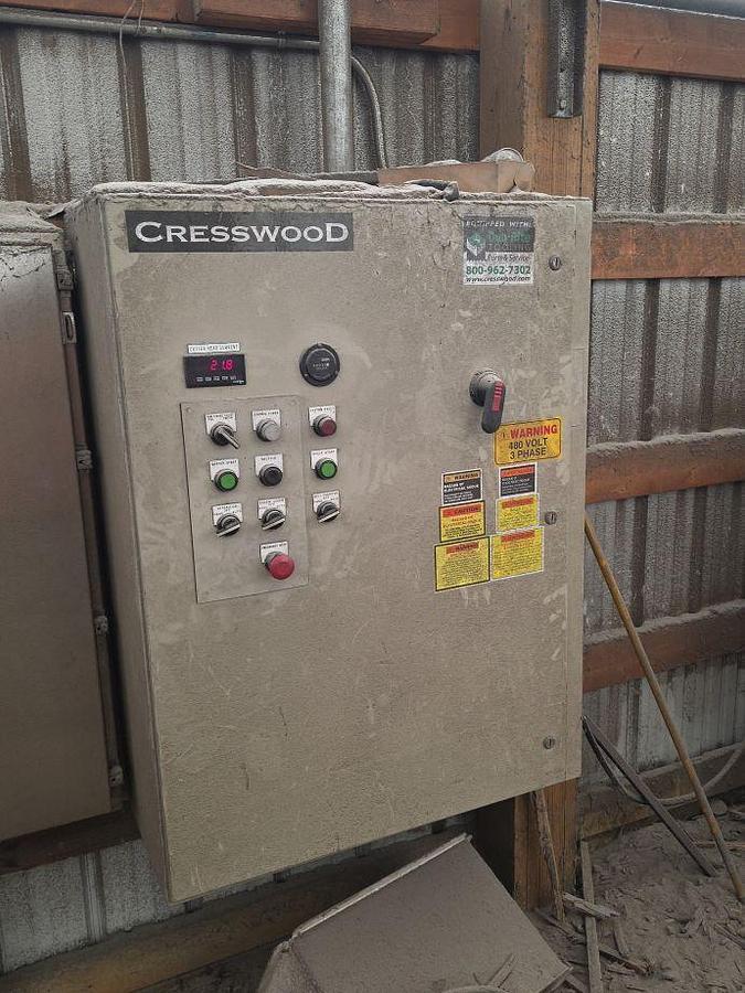 Used Cresswood Wood Pallet Grinder
