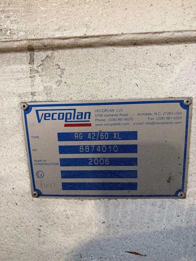 Used Vecoplan Single Rotor Shredder