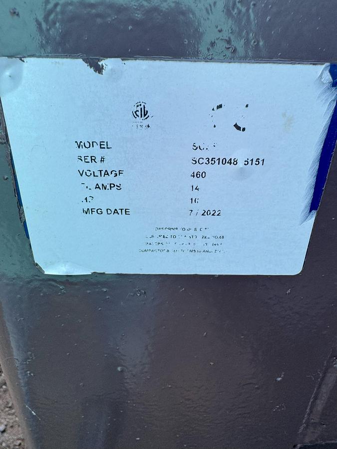 Used BACE 35 YD Self Contained Compactor